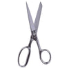 8" Hot Forged Carbon Steel Pointed Tip Shears with Nickel-Plated Straight Handle