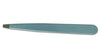 Perfect Beauty Light Blue Pro Tweezers - Flat Square Tip-made in Italy