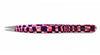 Pink & Purple Geometric Tweezers -Pointed Tip-made in Italy