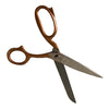 7" Bent Handle Dressmaker Shears Scissors with copper handles - made in Italy
