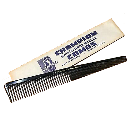 Champion Barber Comb # 72-made in Germany