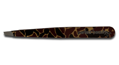 Giraffe Safari Tweezers-slanted tip-made in Italy