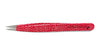 Pink Snake Safari Tweezers - Pointed Tip-made in Italy
