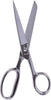 8" Hot Forged Carbon Steel Pointed Tip Shears with Nickel-Plated Straight Handle