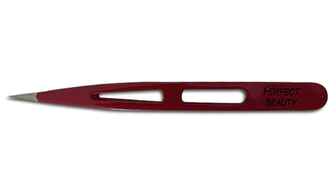 Perfect Beauty Fuchsia Pro Tweezers - Pointed Tip-made in Italy