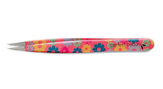 Pink Pluck It Up Butter Cup Tweezers - Pointed Tips-made in Italy