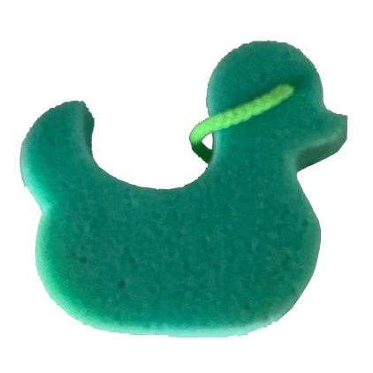 PERFECT BEAUTY BATH SPONGE-green duck-made in Poland