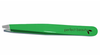 Perfect Beauty Green Pro Tweezers - Slanted Tip-made in Italy