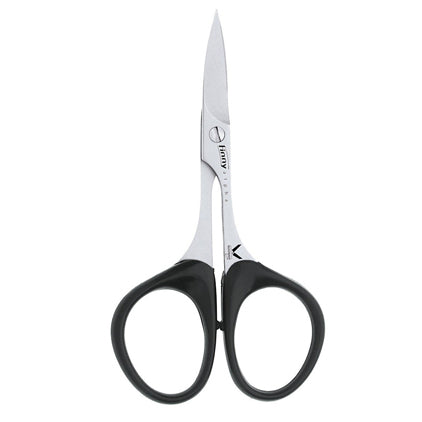 Kretzer Finny 70409 3.5"/ 9cm nail scissors, curved blades-made in Germany