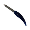 Folding Pocket Size Nail File-blue-made in Germany
