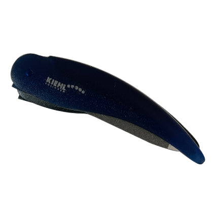 Folding Pocket Size Nail File-blue-made in Germany