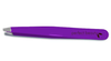 Perfect Beauty Purple Pro Tweezers - Slanted Tip-made in Italy