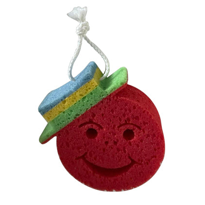 Perfect Beauty Bath Sponge-SMILEY FACE-made in Italy