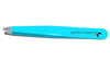 Perfect Beauty Turquoise Pro Tweezers - Slanted Tip-made in Italy